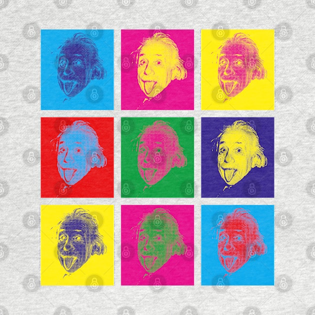 Einstein PopArt by EagleFlyFree